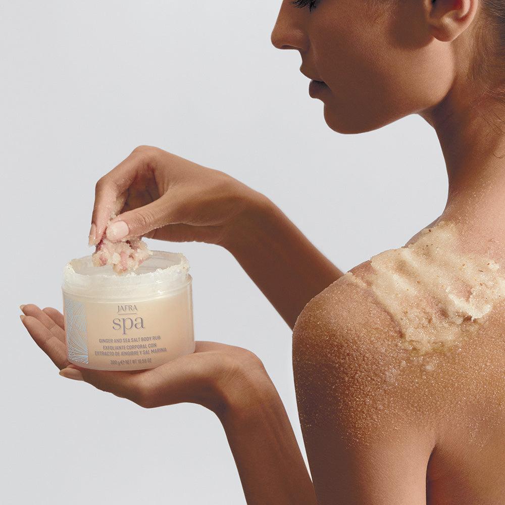 JAFRA Spa Ginger & Sea Salt Body Rub - Image 4