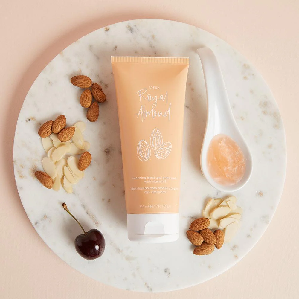 Royal Almond Enriching Hand & Body Wash - Image 3