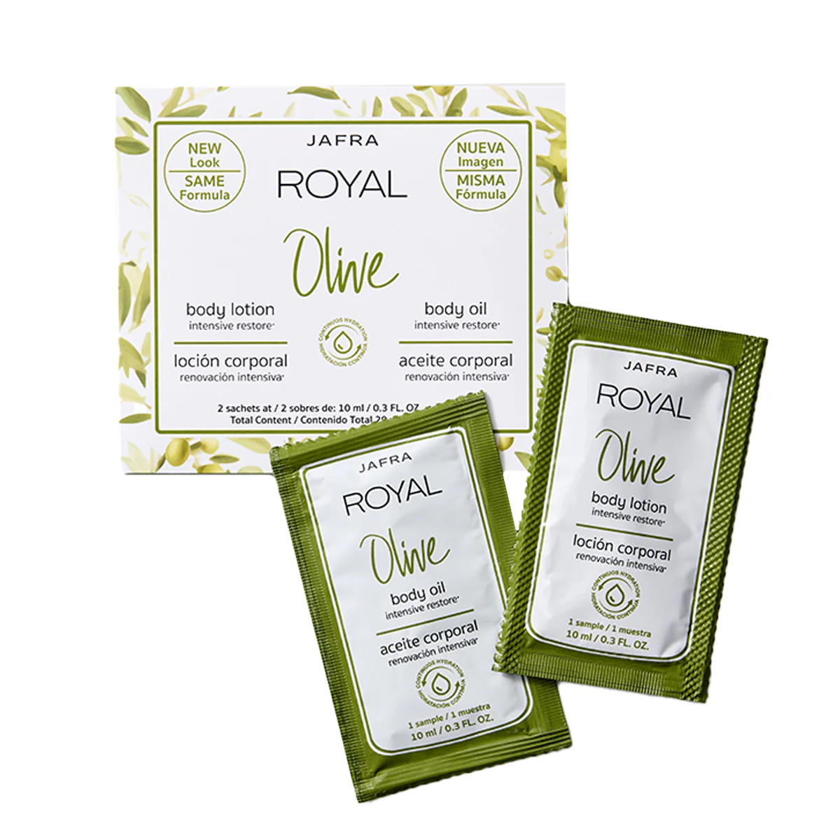 Set of 3 Royal Olive Sample Cards - Non-Retail